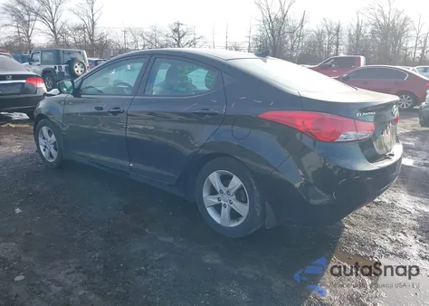 2012 Hyundai Elantra Gls from USA, damaged, VIN 5NPDH4AE0CH145851